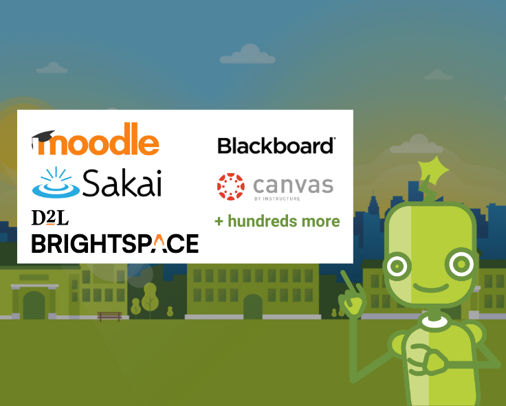 Logos of selected Snapplify LMS integrations including Moodle Blackboard Sakai Canvas and D2L Brightspace