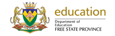 Coat of arms with a shield, two lions, and a crown beside a gold 'education' word on a black background